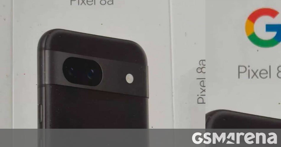 Google Pixel 8a retail box leak confirms black color, 27W charging support