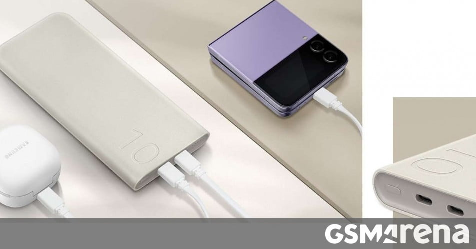 Samsung’s official 20,000mAh 45W powerbank is here