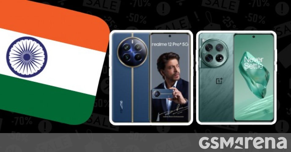 Deals: the OnePlus 12, Realme 12 Pro and 12 Pro+ are now available in India