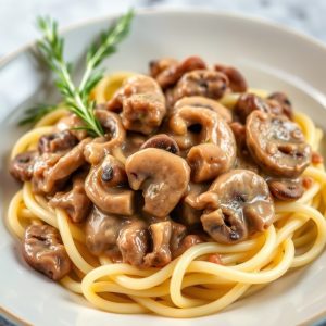 Beef Stroganoff