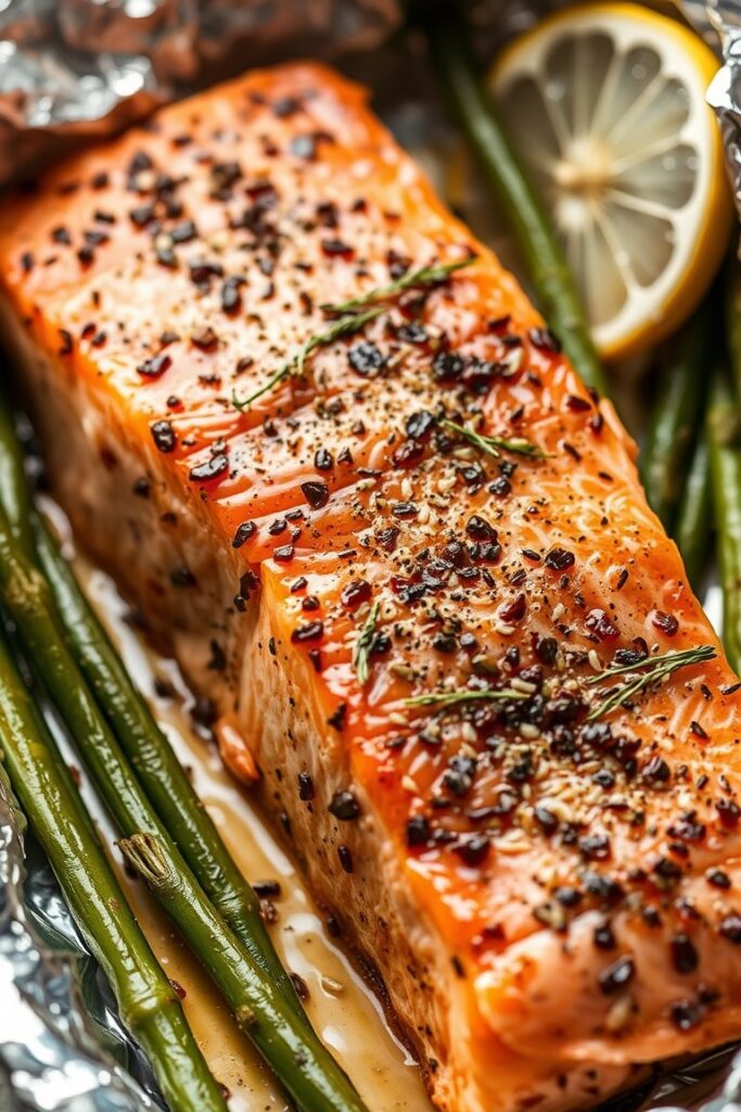 Baked Salmon in Foil